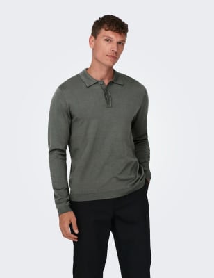 Knitted Polo Shirt