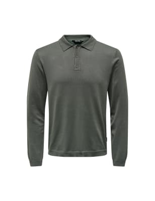 Knitted Polo Shirt