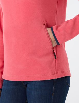 Musto Womens Snug Fleece Jacket - 8REG - Pink, Pink