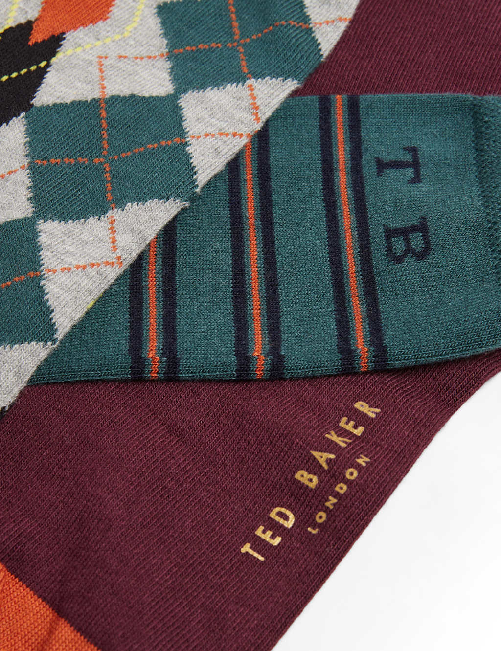 3pk Assorted Cotton Rich Socks image 2