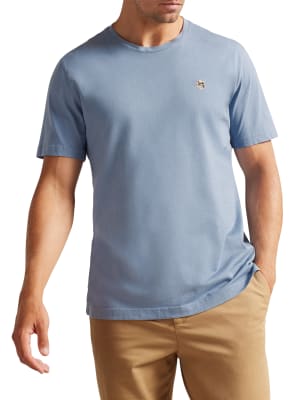 Pure Cotton Crew Neck T-Shirt