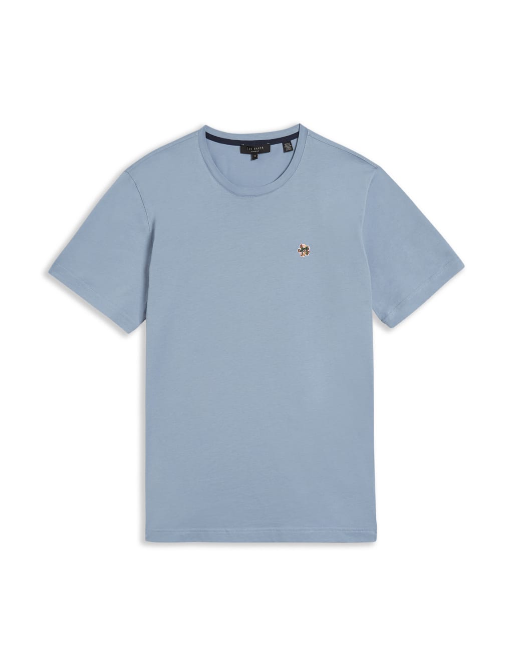 Pure Cotton Crew Neck T-Shirt image 2