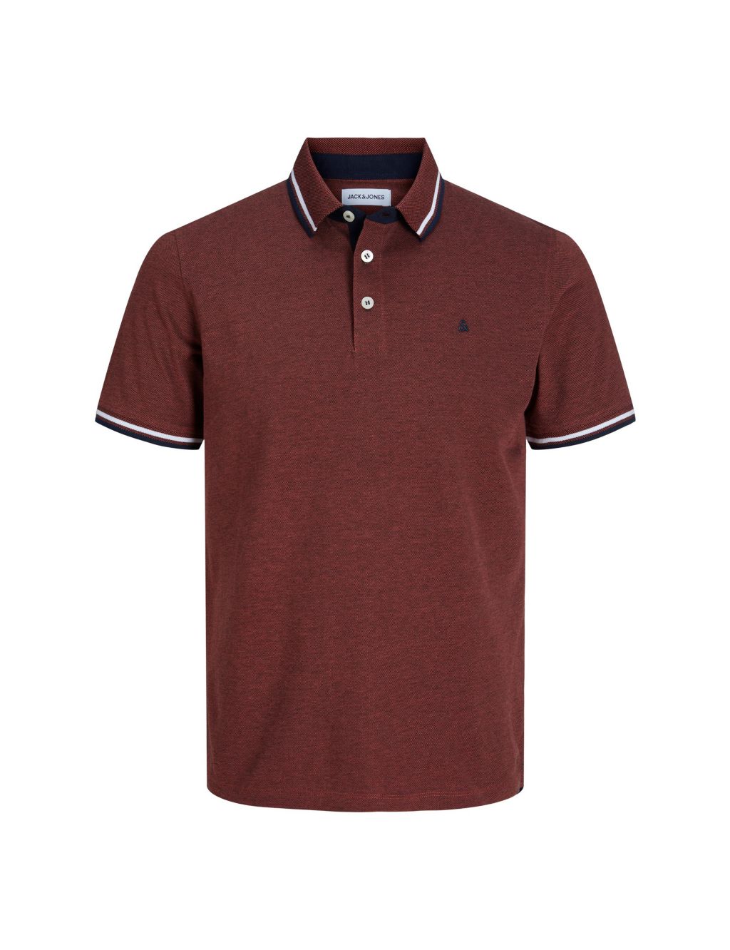 Slim Fit Pure Cotton Tipped Polo Shirt image 2