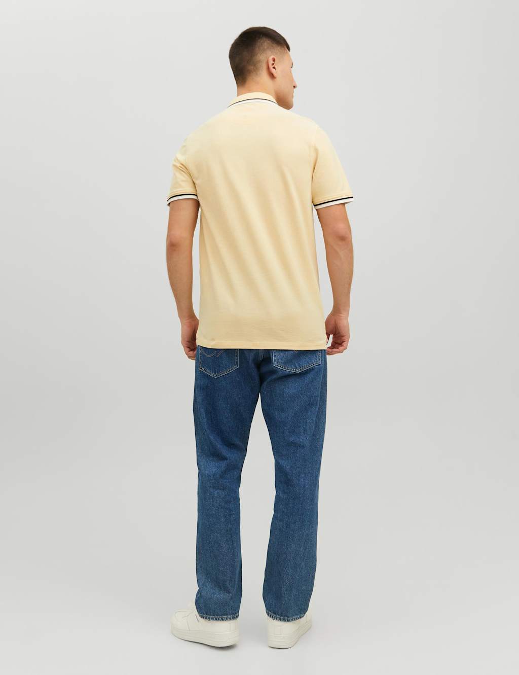 Slim Fit Pure Cotton Tipped Polo Shirt image 2