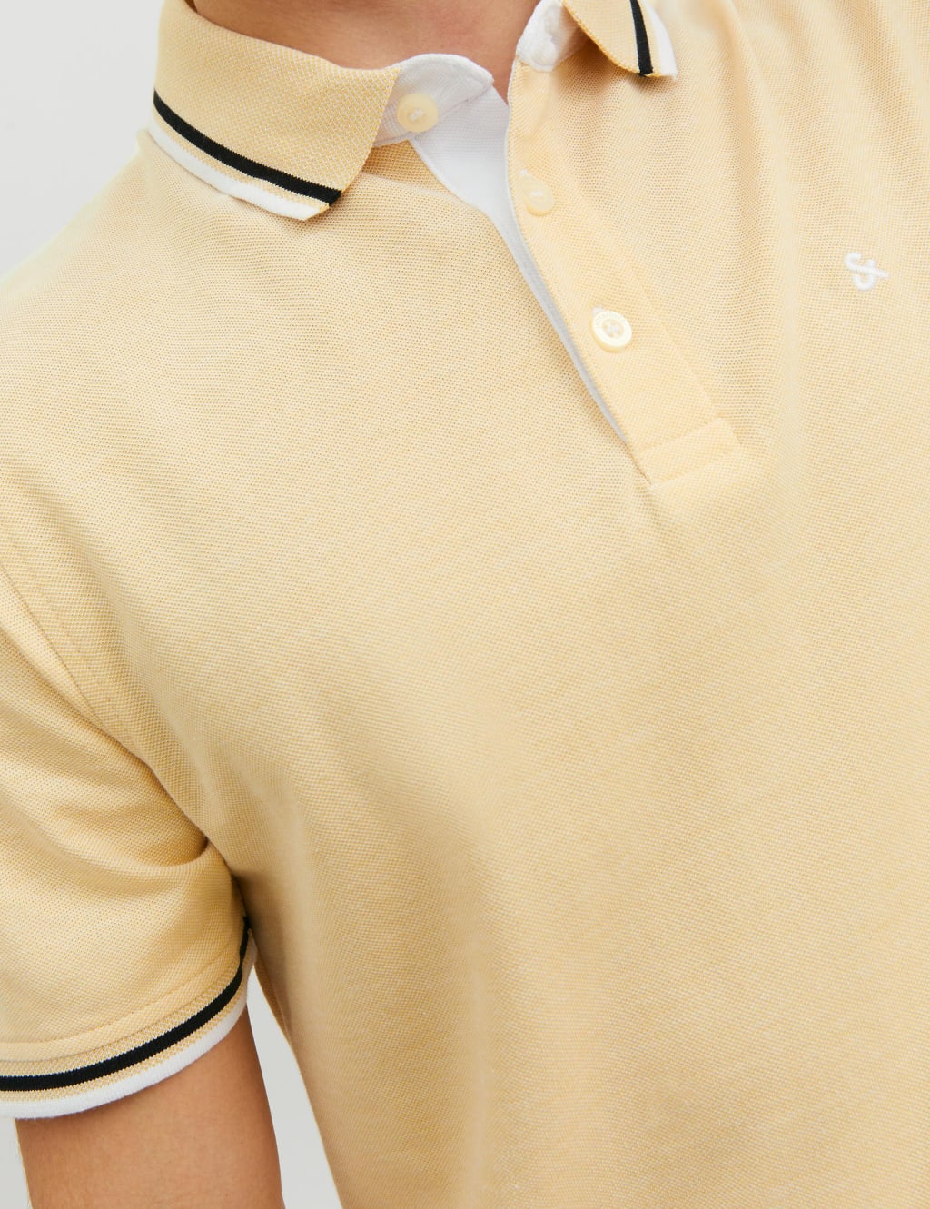 Slim Fit Pure Cotton Tipped Polo Shirt image 5