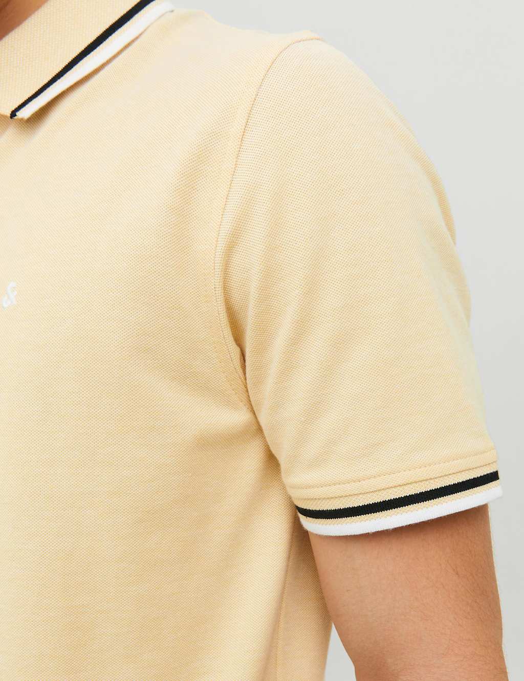 Slim Fit Pure Cotton Tipped Polo Shirt image 5