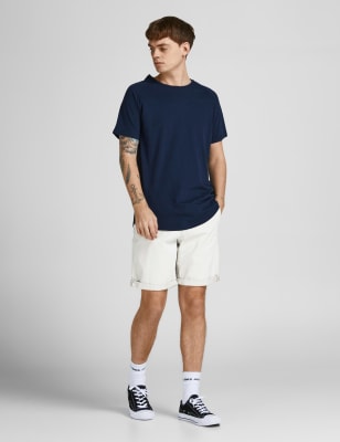 

Mens JACK & JONES Regular Fit Chino Shorts - Sage, Sage