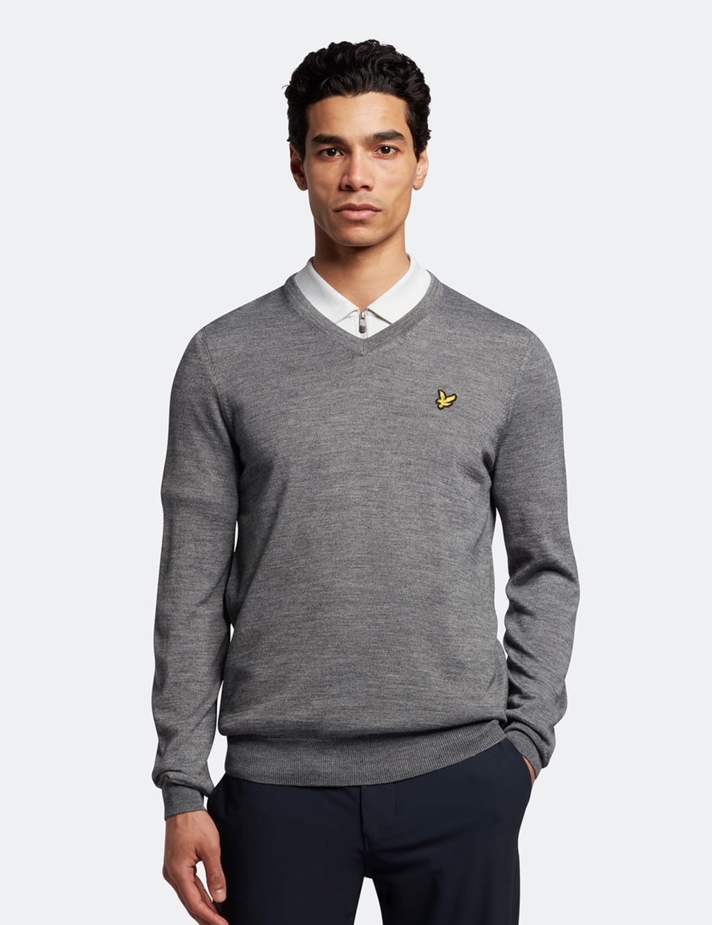 Merino Blend V-Neck Jumper