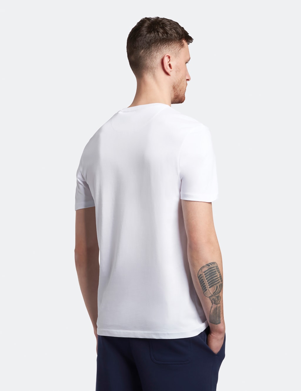 Pure Cotton Crew Neck T-Shirt image 2