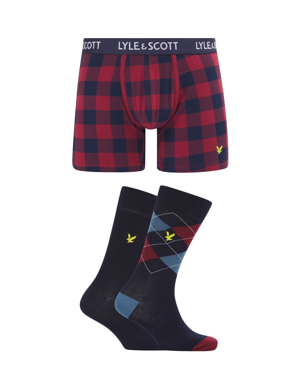 3pk Trunks and Socks Gift Set image 1