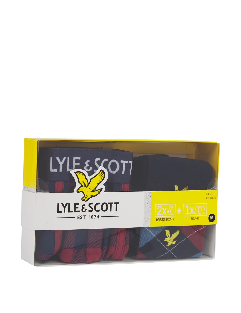 3pk Trunks and Socks Gift Set image 5