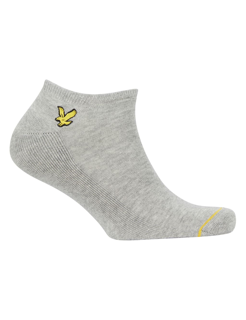 5pk Cotton Rich Trainer Socks image 4