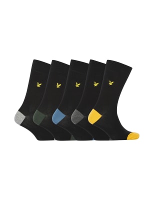5pk Cotton Rich Socks