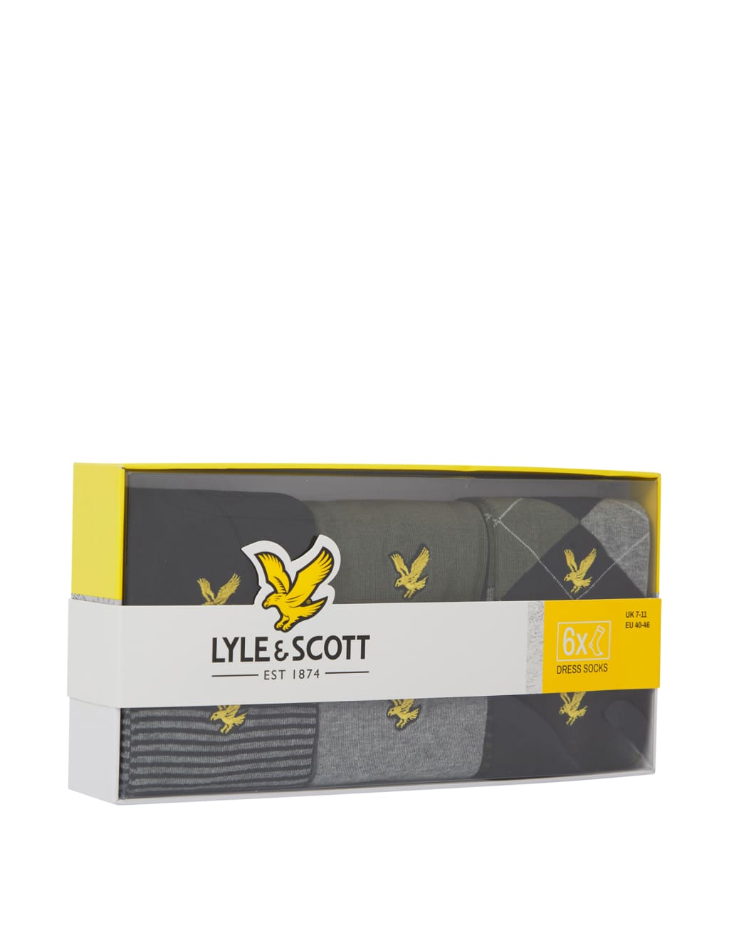 6pk Assorted Cotton Rich Socks image 4