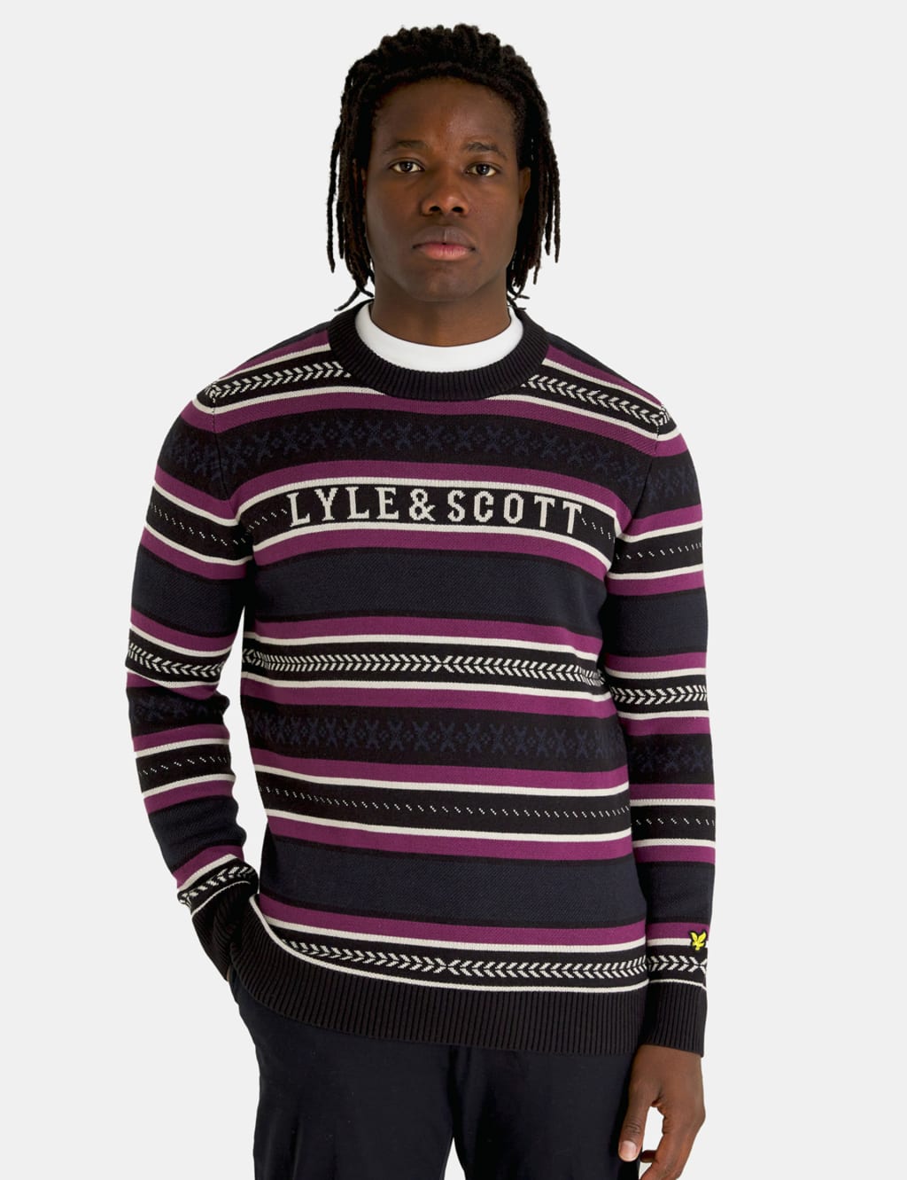 Lyle and scott christmas jumper discount