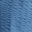 Cotton Rich Seersucker Stripe Oxford Shirt - blue