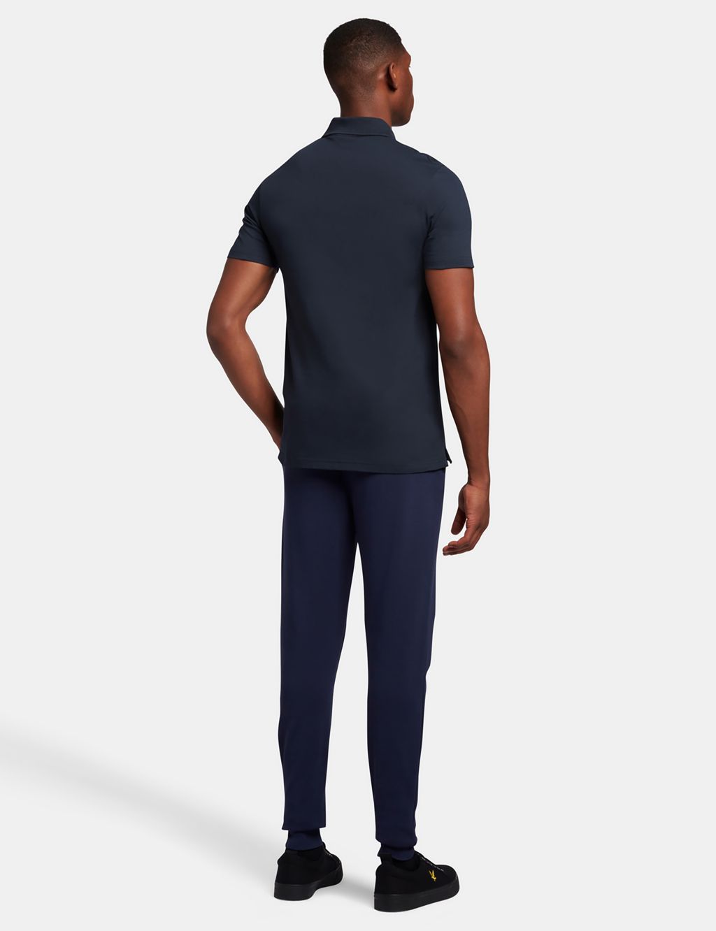 Regular Fit Pure Cotton Joggers image 5