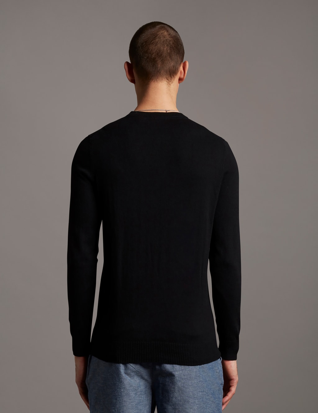 Cotton Rich Crew Neck Jumper image 3