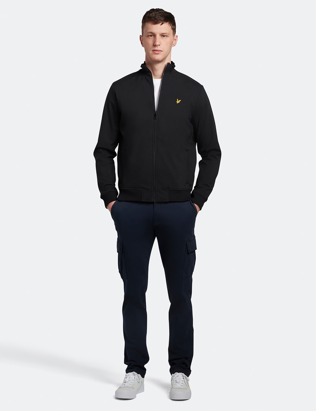 Regular Fit Cotton Rich Cargo Trousers image 1