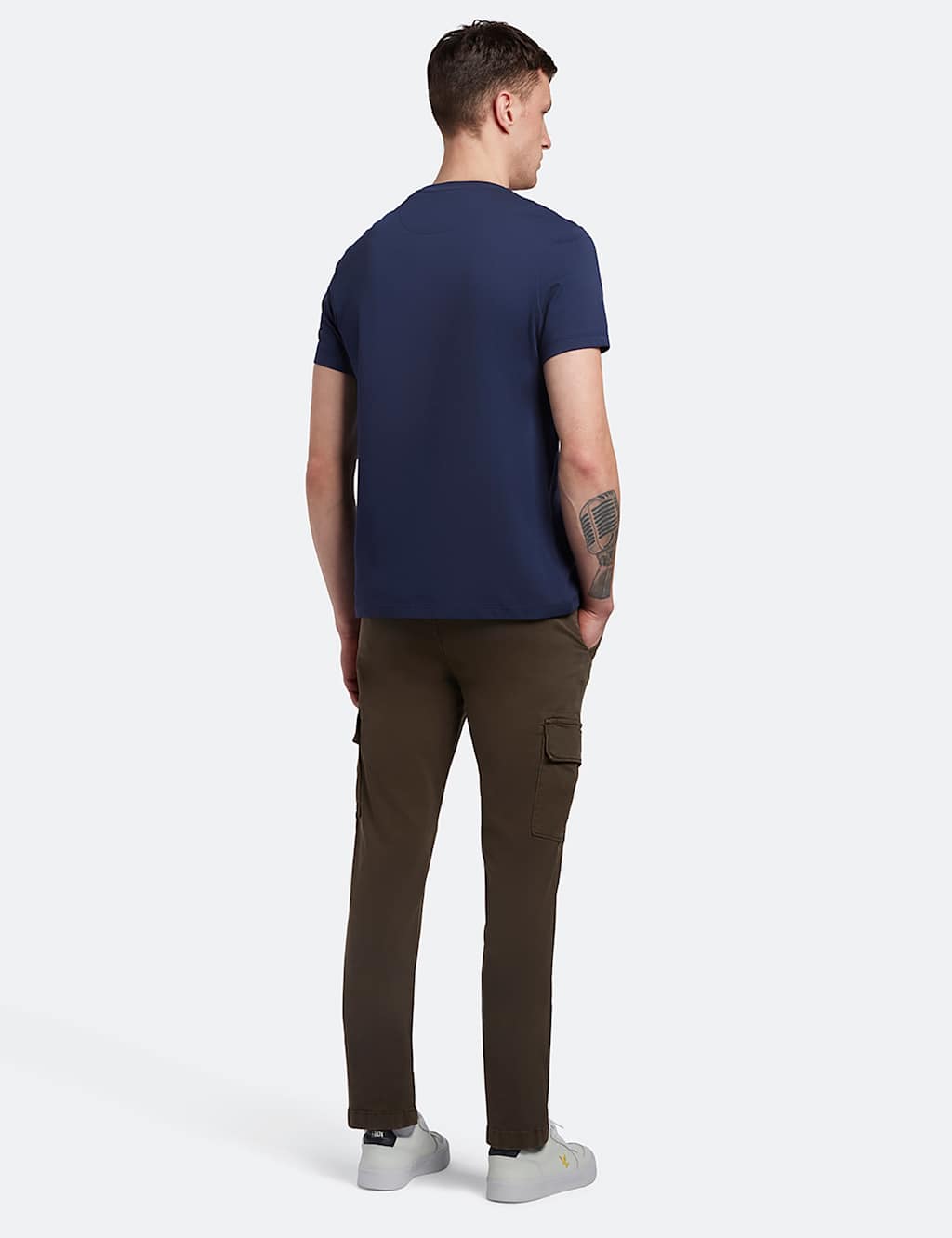 Regular Fit Cotton Rich Cargo Trousers image 3