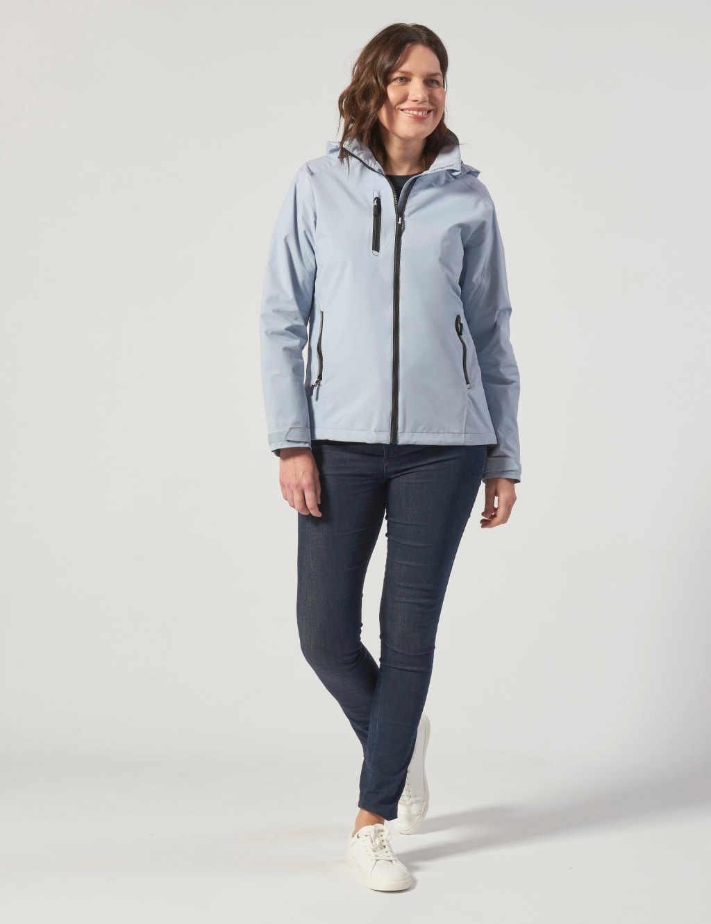 Sardinia Padded Hooded Funnel Neck Raincoat image 3