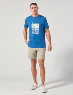 Pure Cotton Marina Crew Neck T-Shirt
