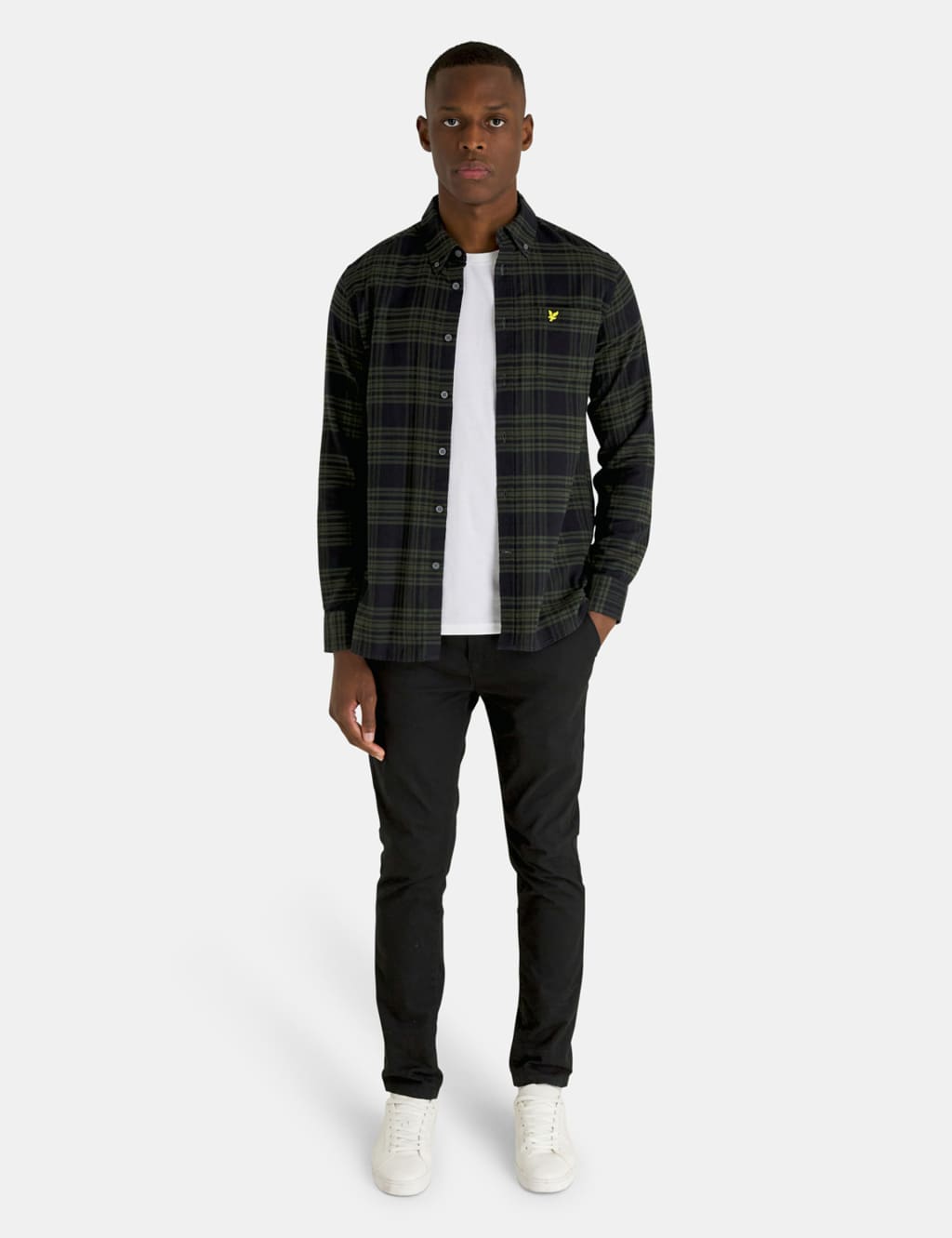 Pure Cotton Check Flannel Shirt image 3