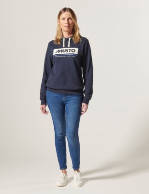 Pure Cotton Printed Hoodie