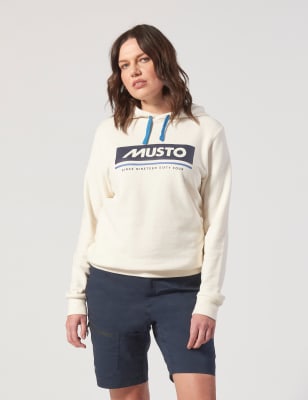 Pure Cotton Printed Hoodie