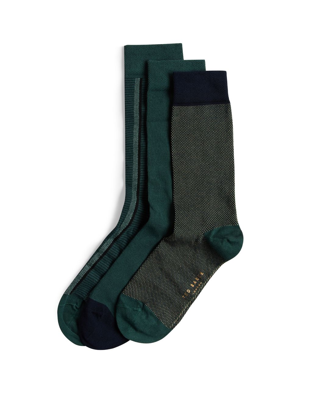 3pk Assorted Cotton Rich Socks image 2