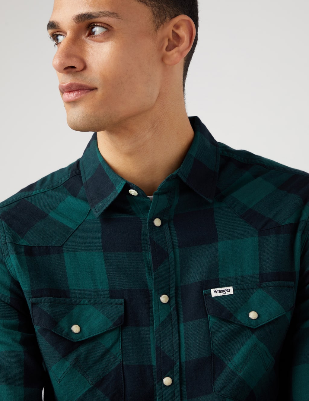 Wrangler Turquoise Flannel main image 1