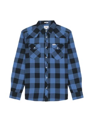 Pure Cotton Check Flannel Shirt