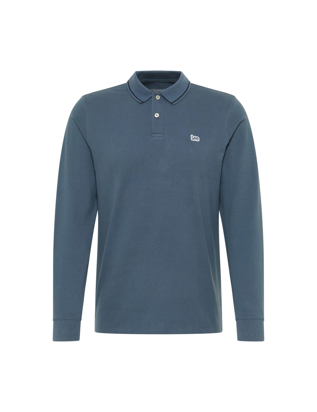 Pure Cotton Pique Tipped Polo Shirt image 2