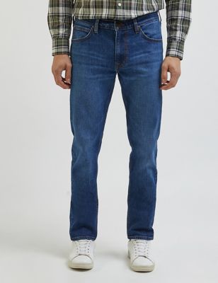 Lee Mens Daren Regular Fit Jeans - 3034 - Blue Denim, Blue Denim