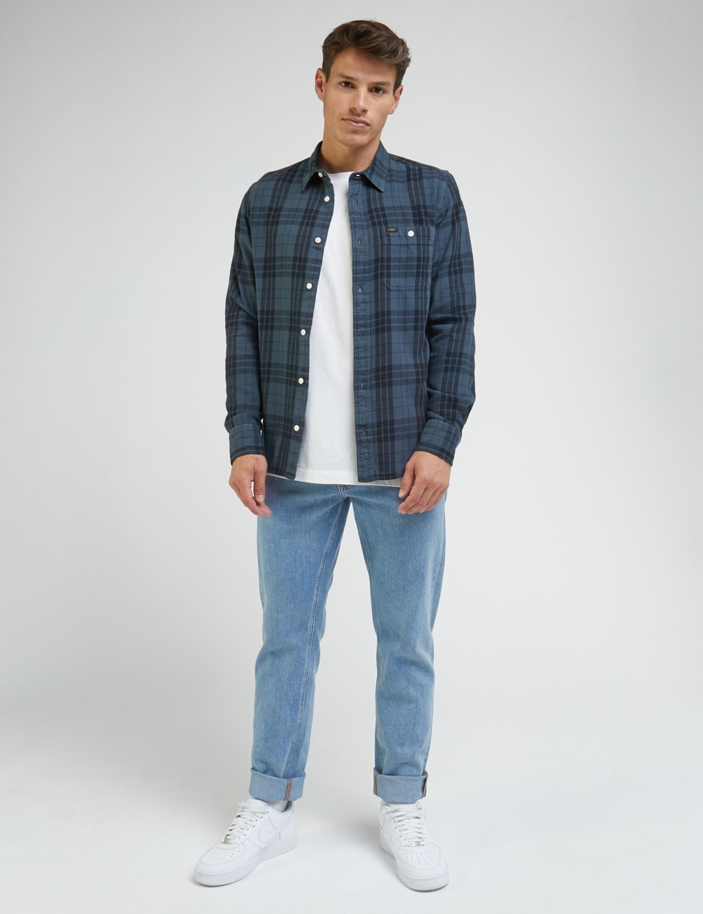 Pure Cotton Flannel Check Shirt image 4