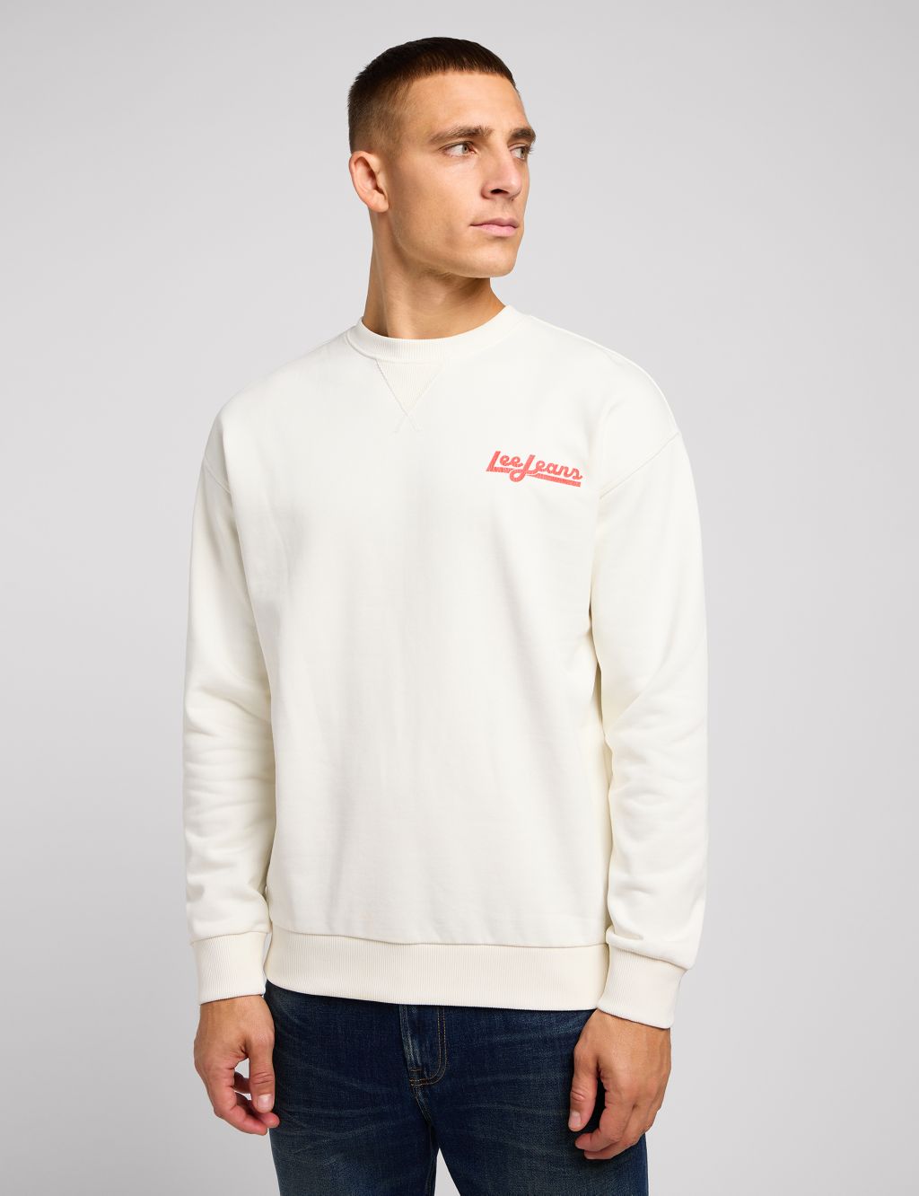 Pure Cotton Logo Graphic Sweatshirt
