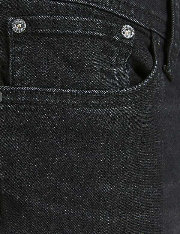 سروال جينز بخمسة جيوب مقاس ضيق (سليم) - BH
