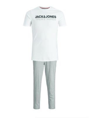 

JACK & JONES Pijama de algodónMens - Grey Mix, Grey Mix