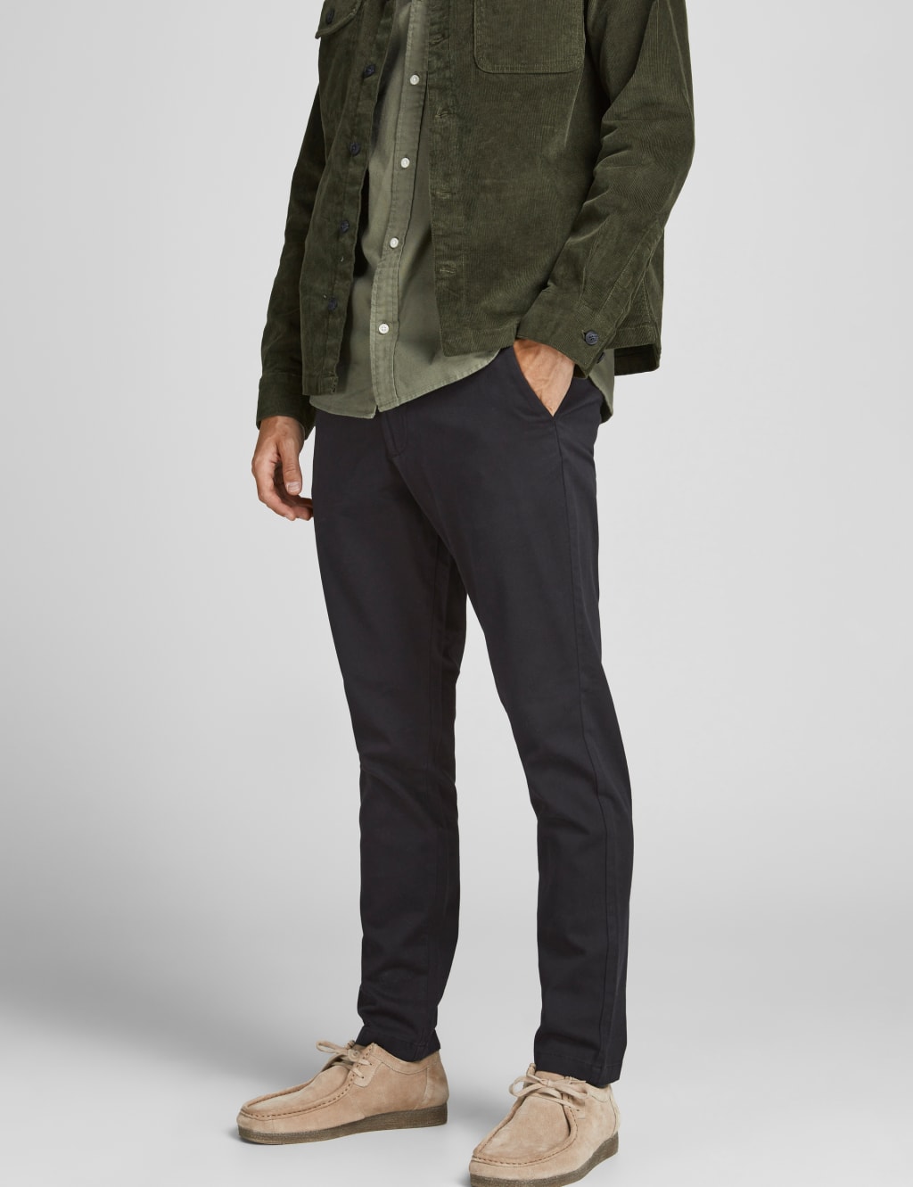Slim Fit Chinos image 1