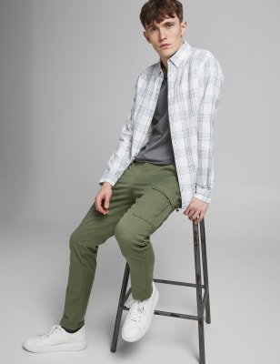 

JACK & JONES Pantalón slim cargoMens - Green Mix, Green Mix