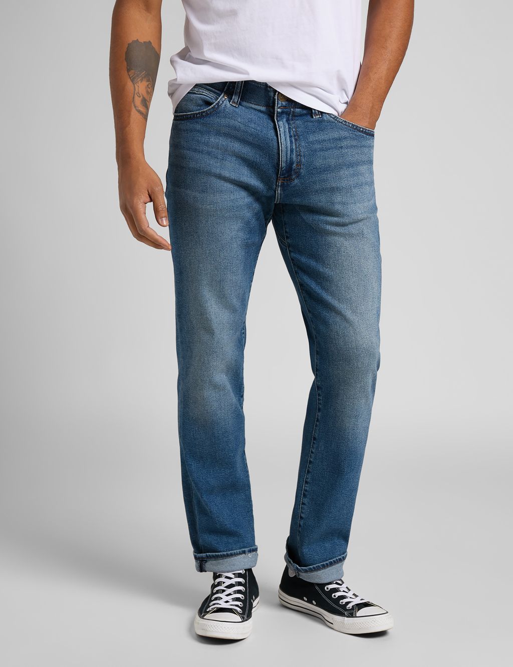 Straight Fit XM 5 Pocket Jeans image 1