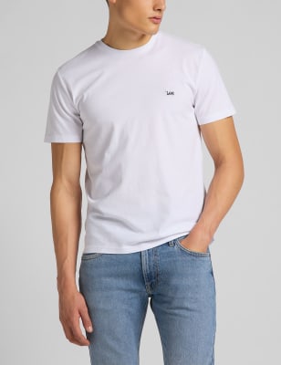 Pure Cotton Crew Neck T-Shirt