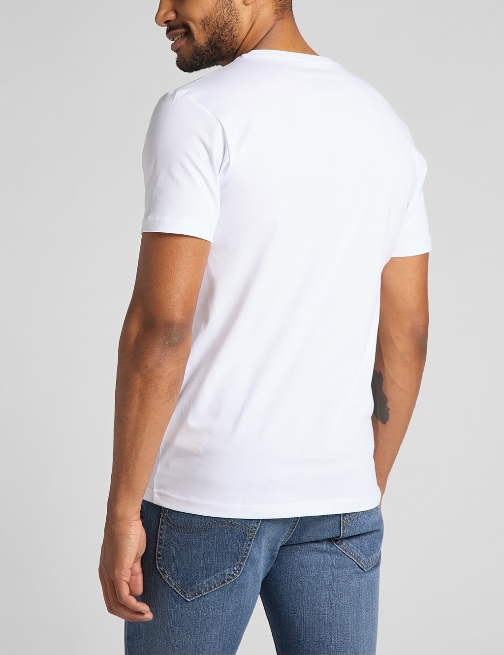Pure Cotton Crew Neck T-Shirt image 2