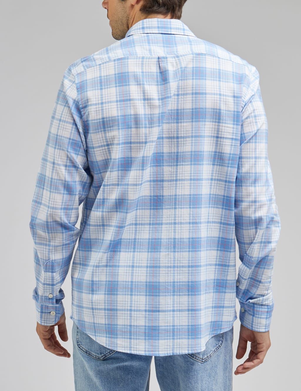 Pure Cotton Check Oxford Shirt image 2