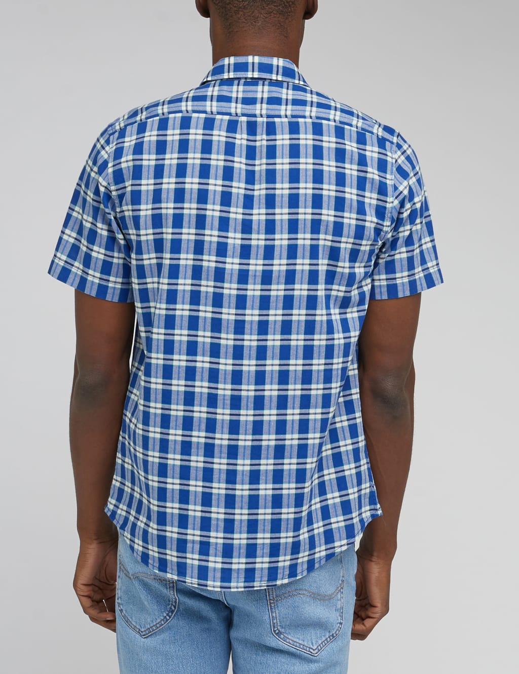 Pure Cotton Check Oxford Shirt image 2