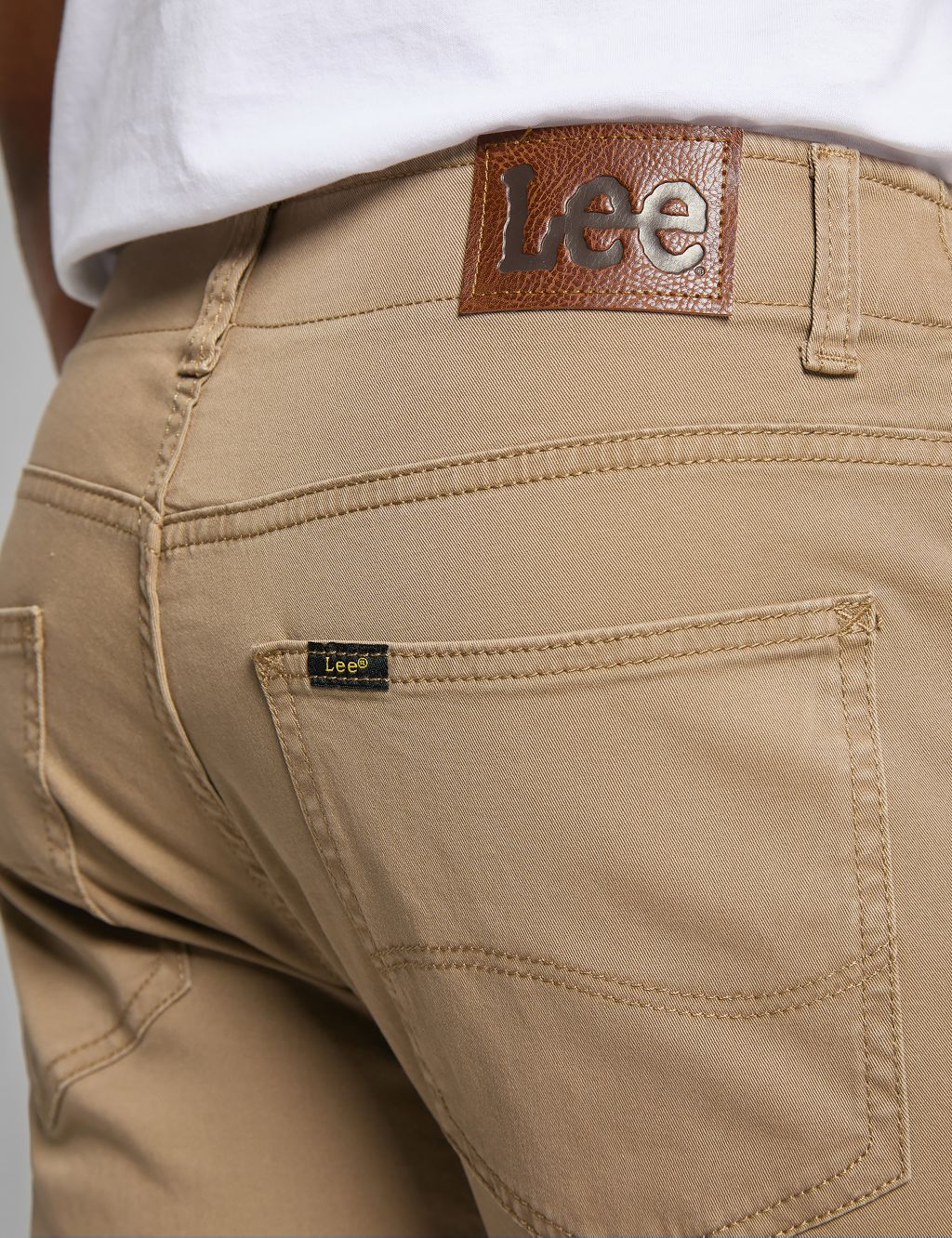 Straight Fit 5 Pocket Trousers image 5