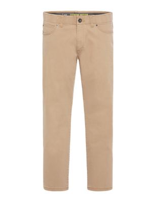 Straight Fit 5 Pocket Trousers