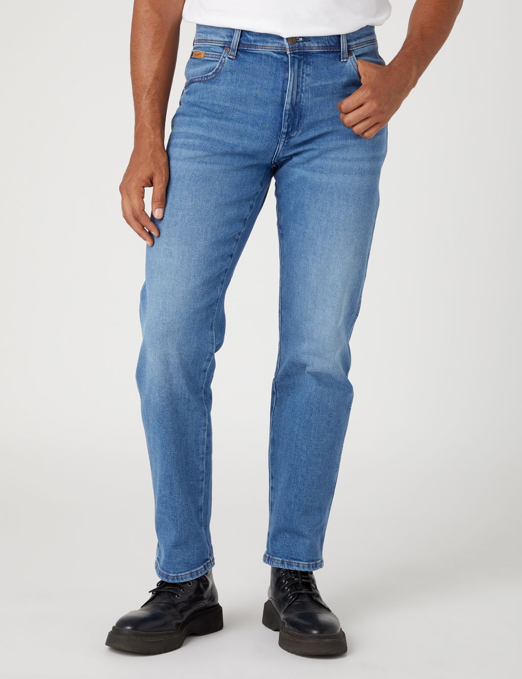 Texas Authentic Straight Fit 5 Pocket Jeans image 1
