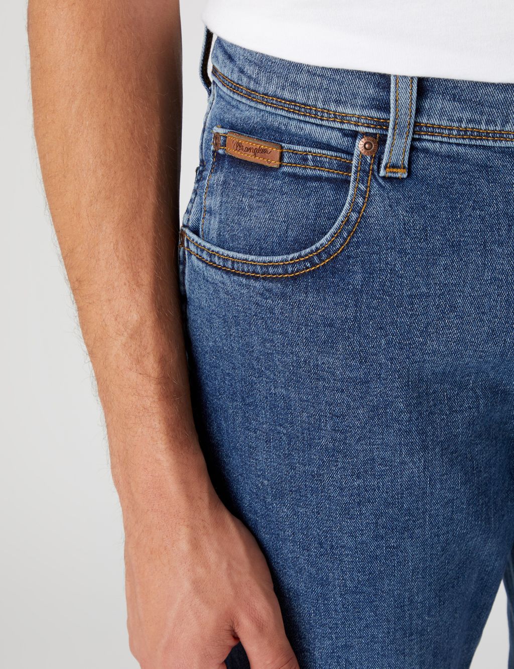 Texas Slim Fit 5 Pocket Jeans image 5