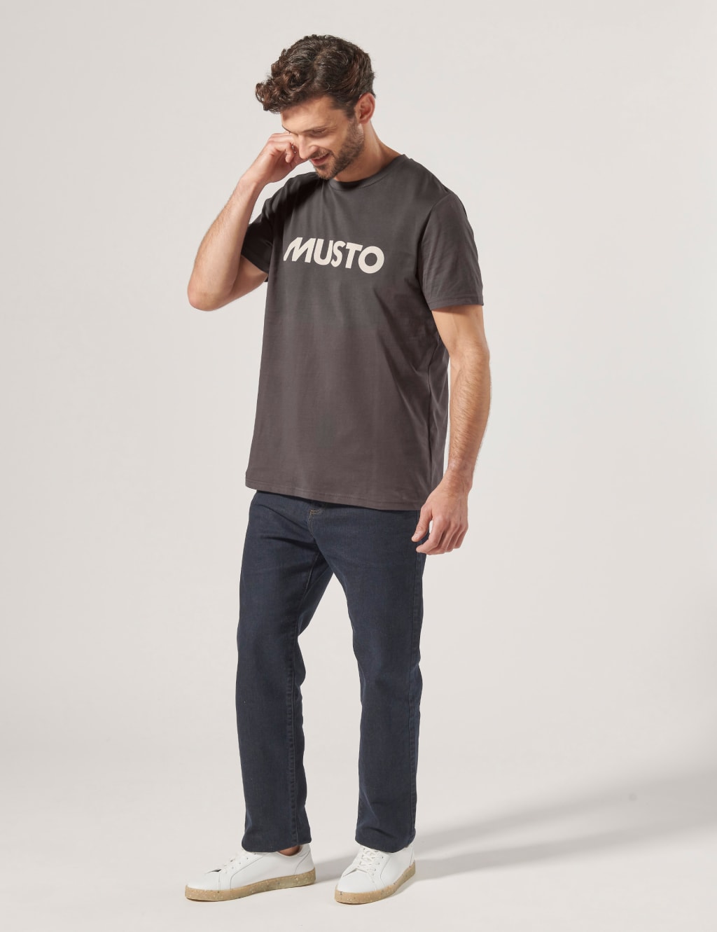 Pure Cotton Crew Neck T-Shirt image 4